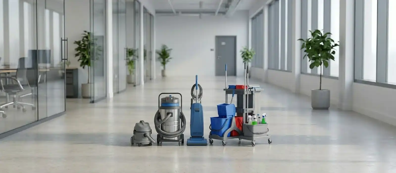Professionelles Reinigungsteam von Gabi Gebäudereinigung Kassel