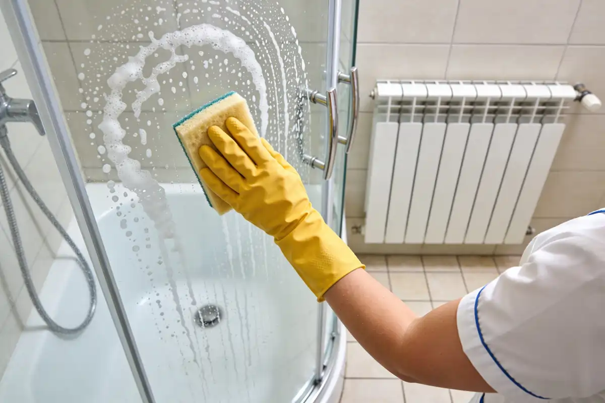 Streifenfreie Glasreinigung an Fassaden und Schaufenstern in Kassel